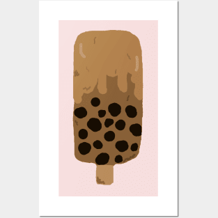 Boba popsicle Posters and Art